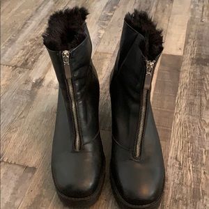 miista rowan platform zip boots